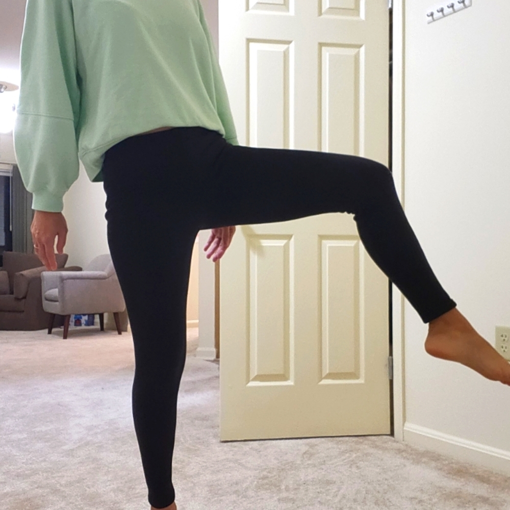 Fleece Fur Lined Leggings (Import)
